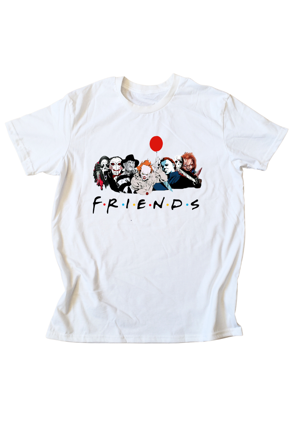 Playera caballero. Friends Horror 1