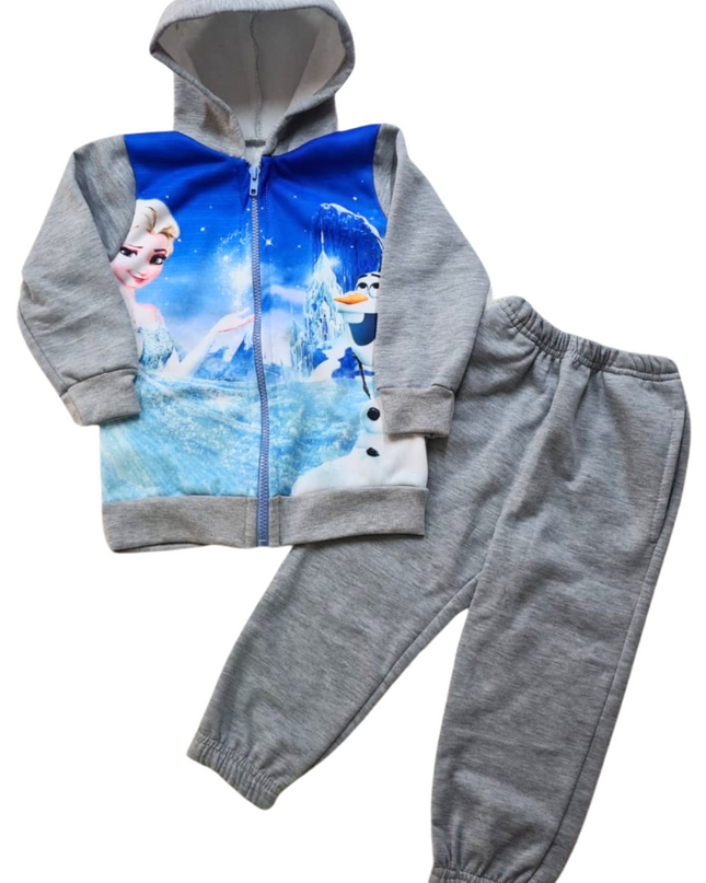 Conjunto Kids Felpa - Frozen