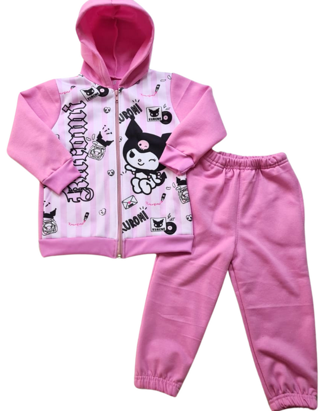 Conjunto Kids Felpa - Kuromi