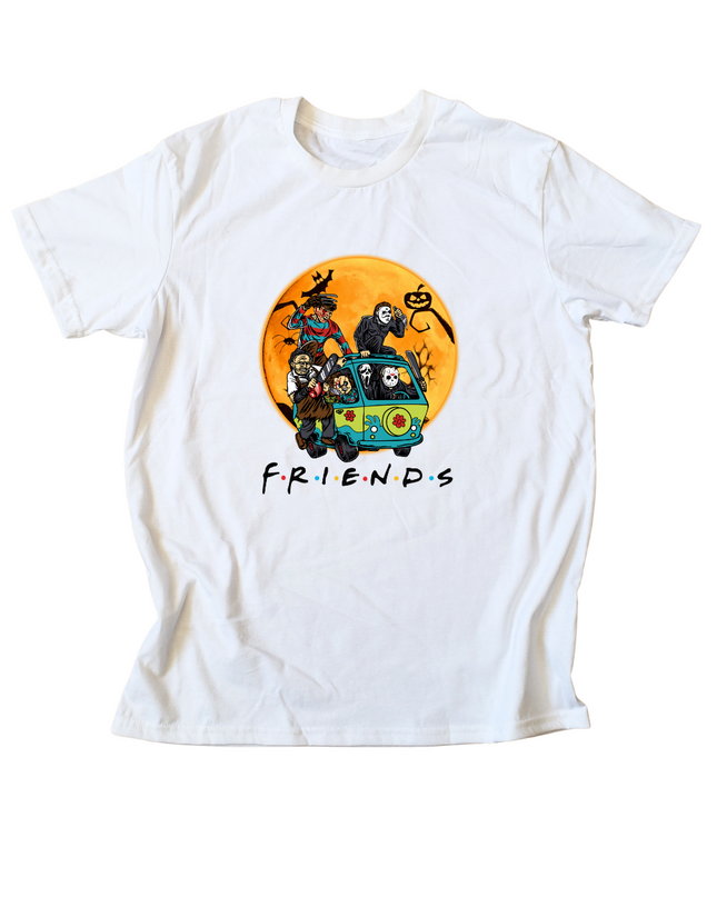 Playera caballero. Friends Horror Scooby