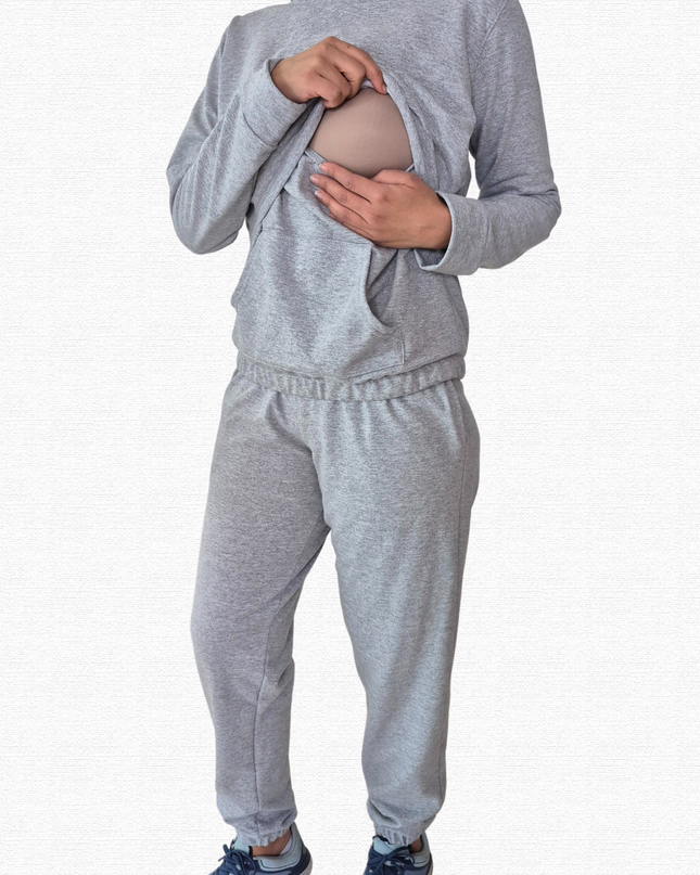 Set de Lactancia Sudadera y Pants . Break