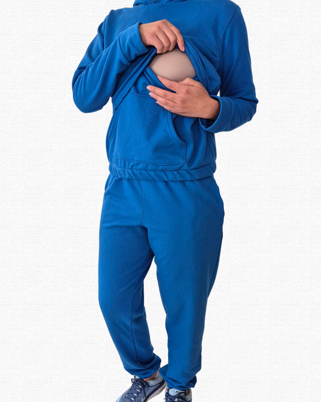 Set de Lactancia Sudadera y Pants . Good Luck