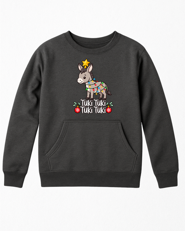 Sudadera afelpada Kids 2 a 12 años. Burrito Sabanero