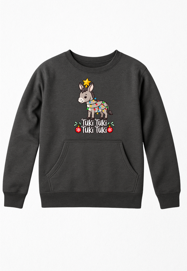 Sudadera afelpada Kids 2 a 12 años. Burrito Sabanero