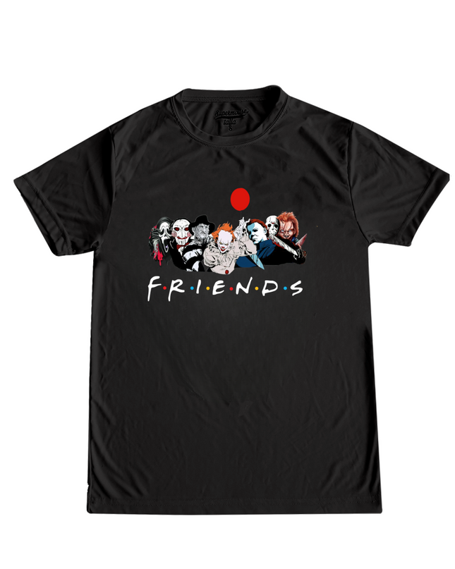 Playera caballero. Friends Horror 1