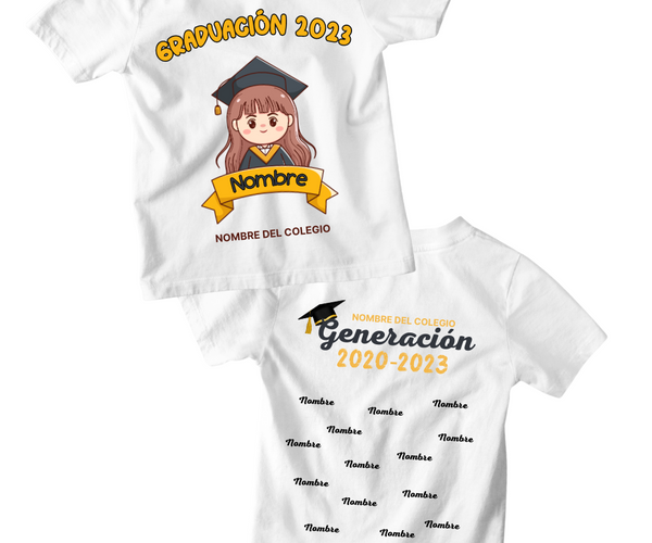 Generacion Primaria Playera Graduacion Primaria Playeras Para