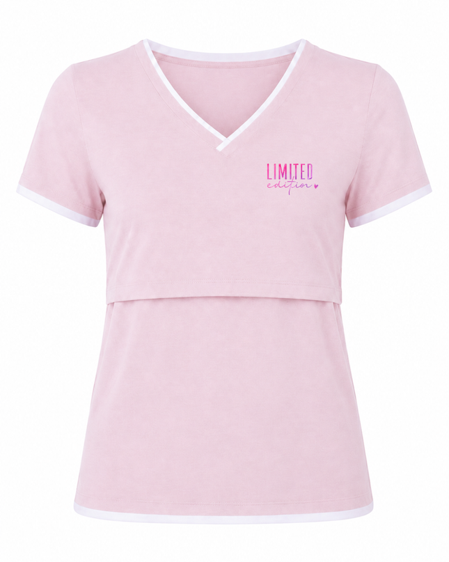 Blusa de Lactancia Doble V. Limited Edition