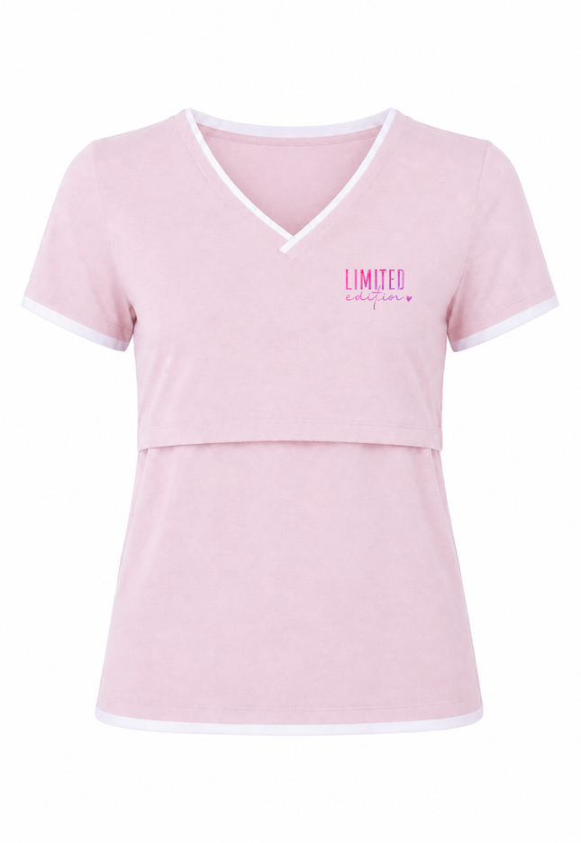 Blusa de Lactancia Doble V. Limited Edition