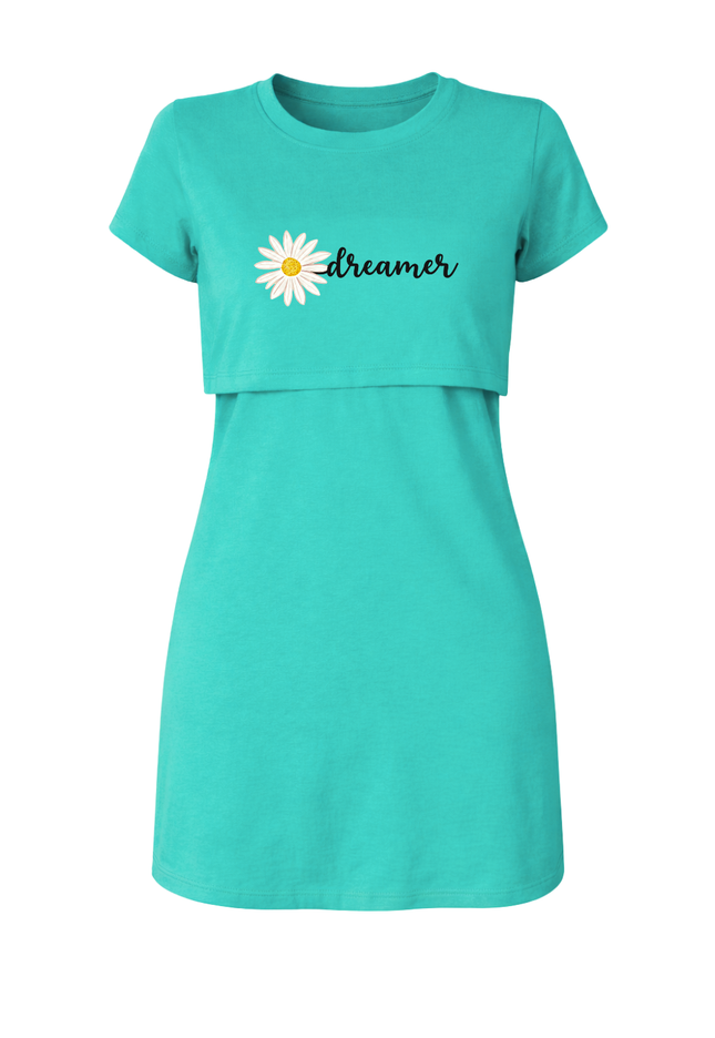 Vestido Camisón maternidad-lactancia mc. Dreamer girasol