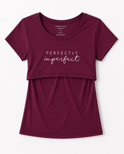 Blusa lactancia estampada. Perfectly imperfect