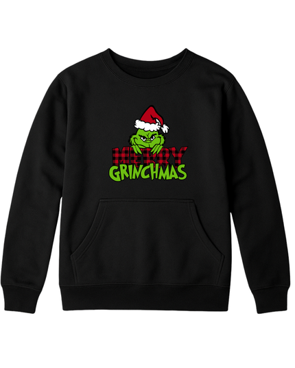 Sudadera afelpada Unisex. Merry Greenmas
