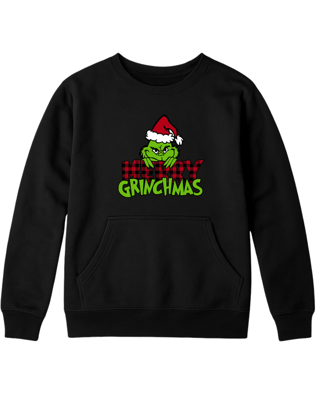 Sudadera afelpada Unisex. Merry Greenmas