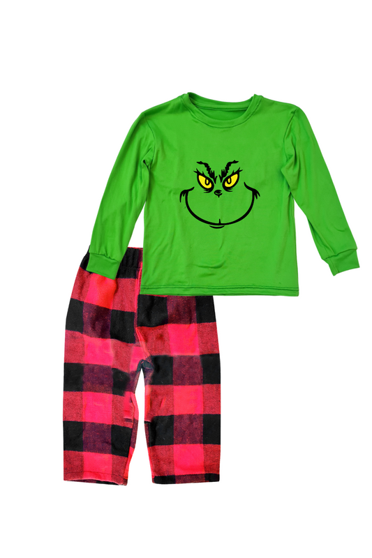 Pijama Kids 1 a 12 años. Grinchy