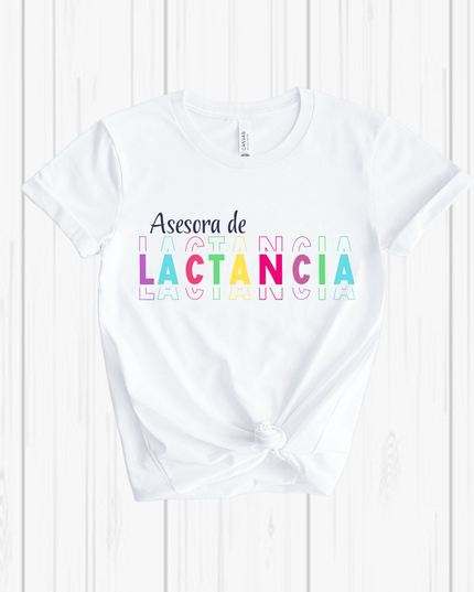 Blusa dama manga corta. Asesora de lactancia colores