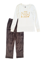 Pijama polar Dama. Happy New Year