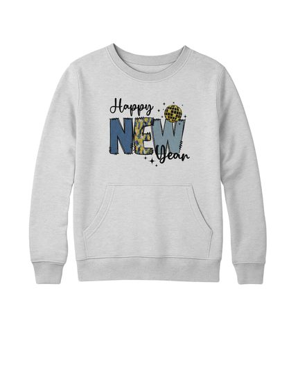Sudadera afelpada Kids 2 a 14 años. Happy New year disco