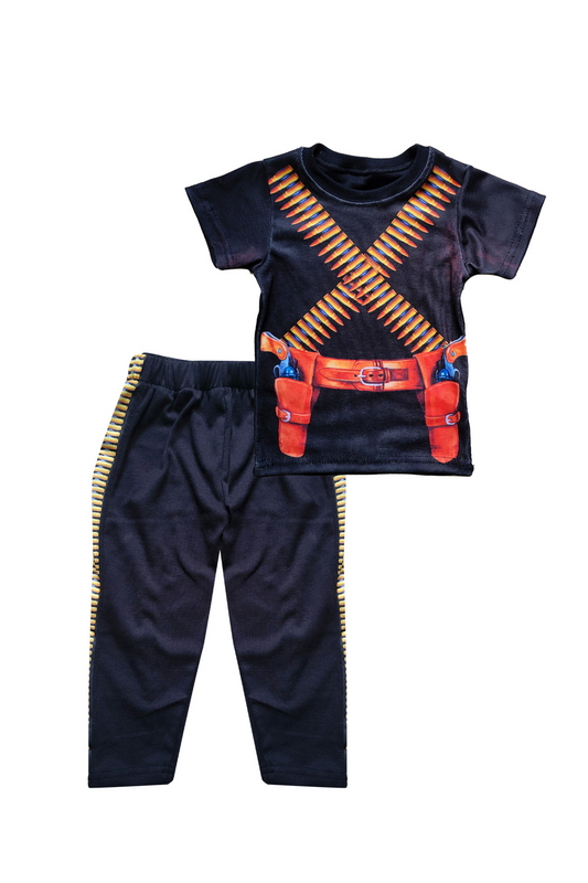 Conjunto Kids unisex 2-10 años mc. Carrillero