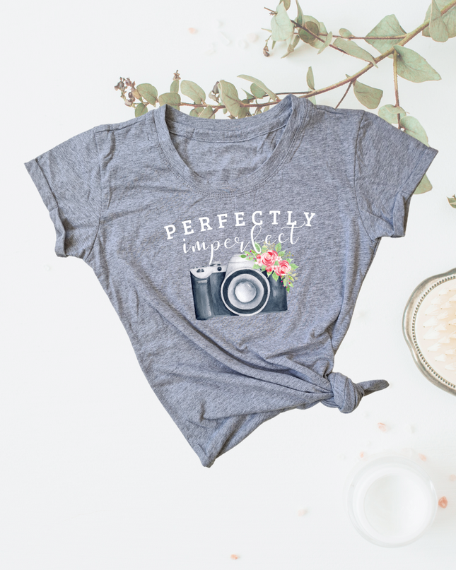 Blusa dama manga corta. Perfectly imperfect