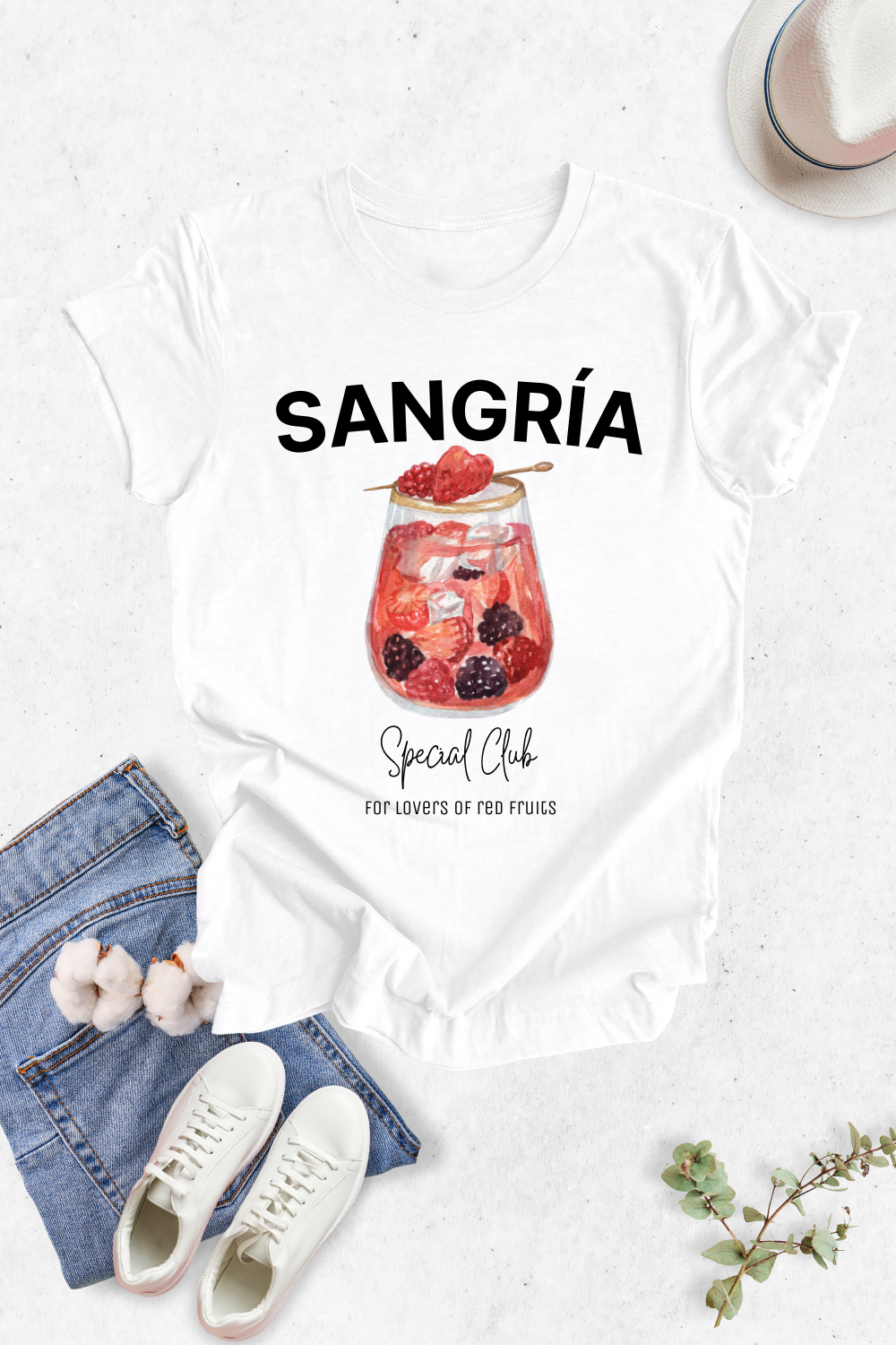 Blusa dama manga corta. Sangría