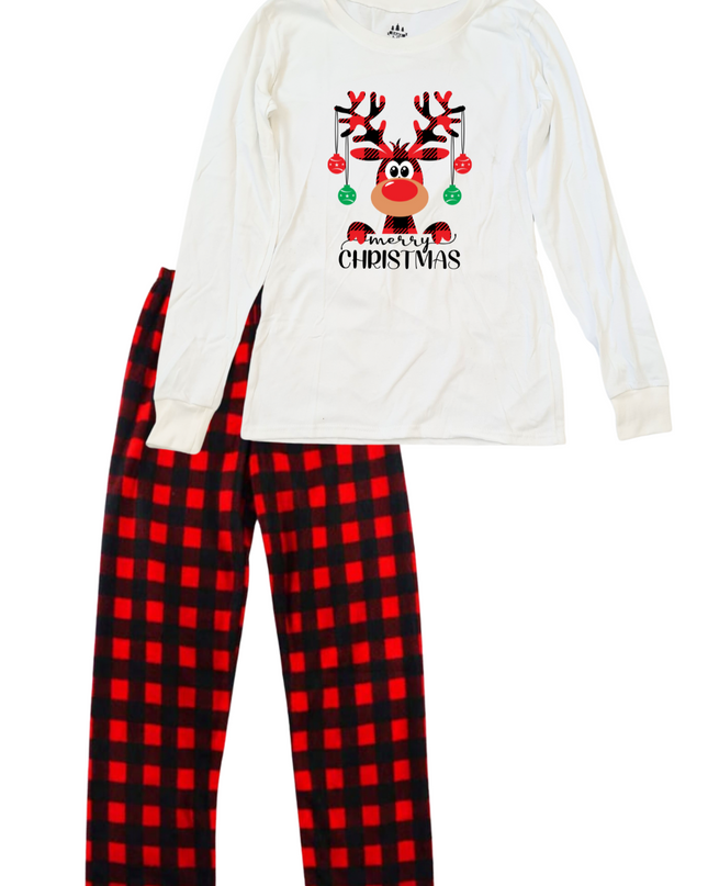 Pijama Dama. Reno cuadros esferas