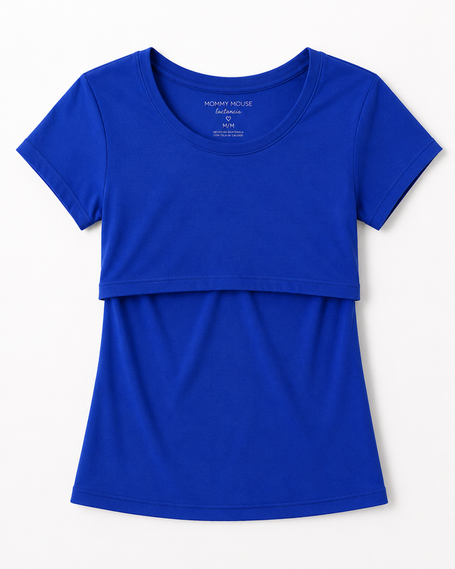 Blusa básica lactancia. Rey