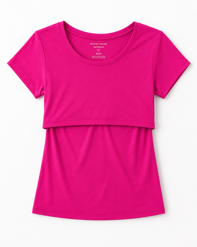 Blusa lactancia básica. Fiusha