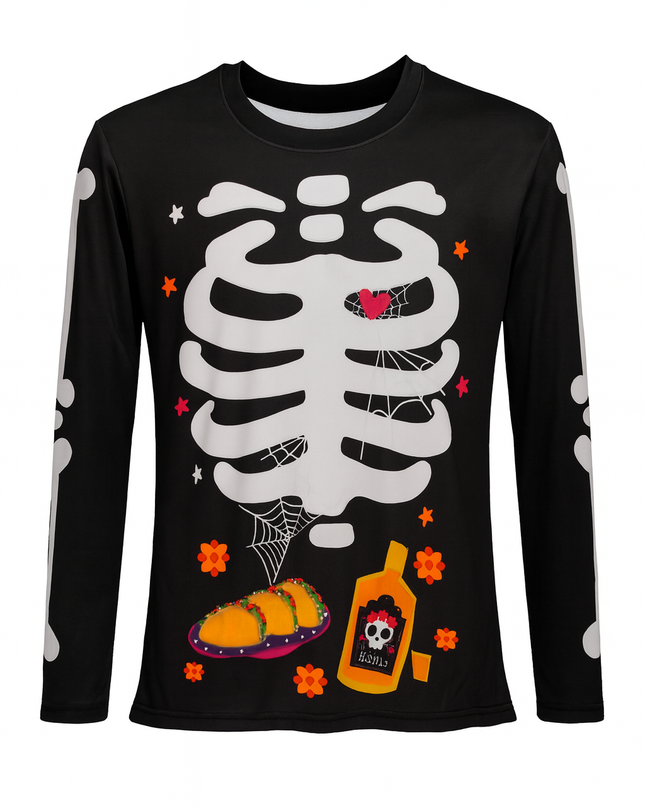 Playera Dama. Huesos Tequila