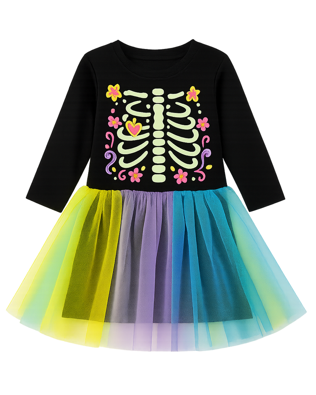 Vestido Catrina. 3 meses a 4 Años