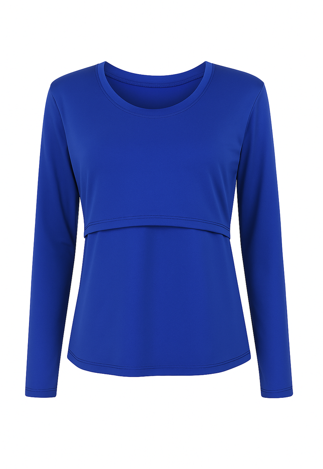 Blusa lactancia Manga Larga. Rey