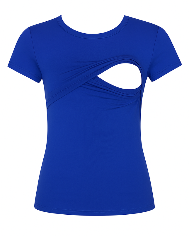 Blusa maternidad-lactancia. Rey