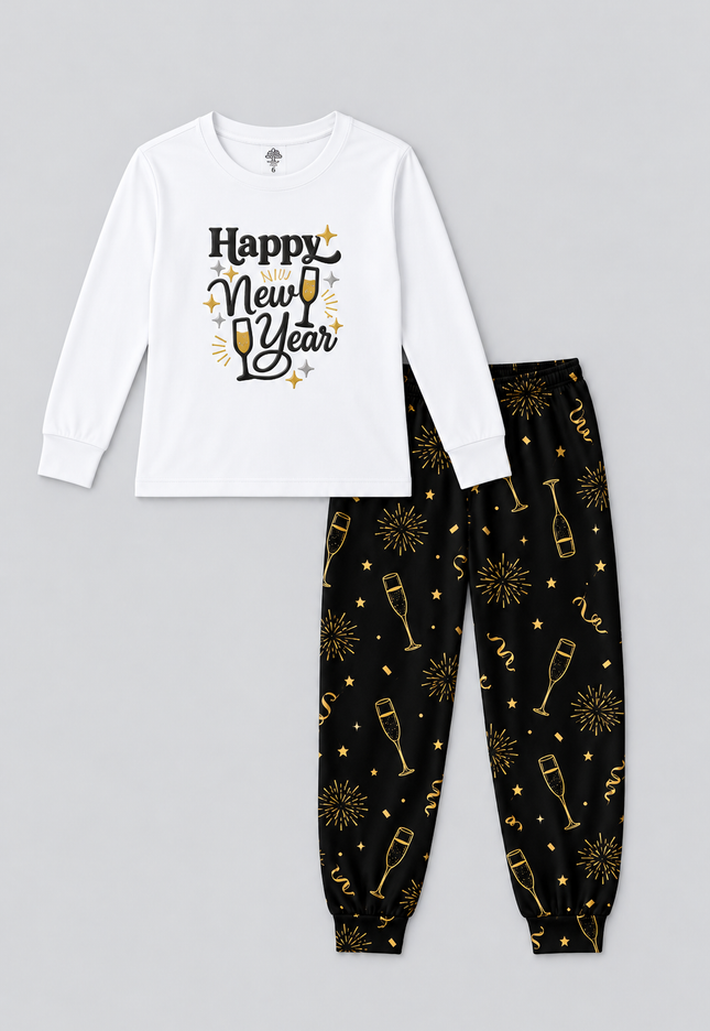 Pijama Soft 1 a 16 años. Happy New Year