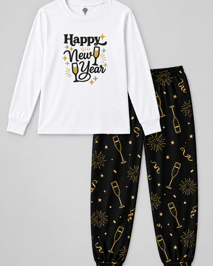 Pijama Soft Ligera Caballero. Happy New Year