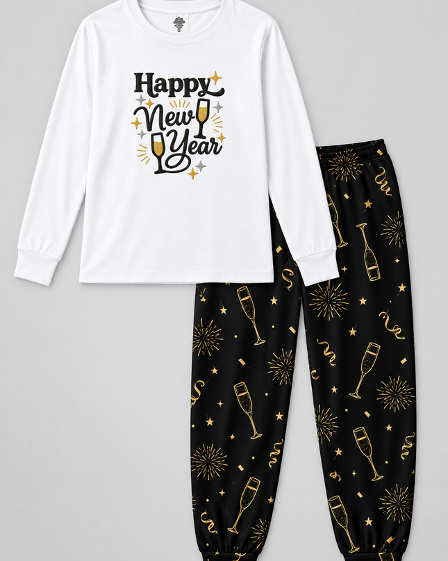 Pijama Soft Ligera Caballero. Happy New Year