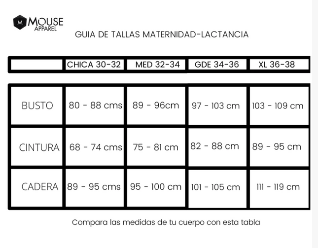 Blusa maternidad-lactancia manga corta. Negro