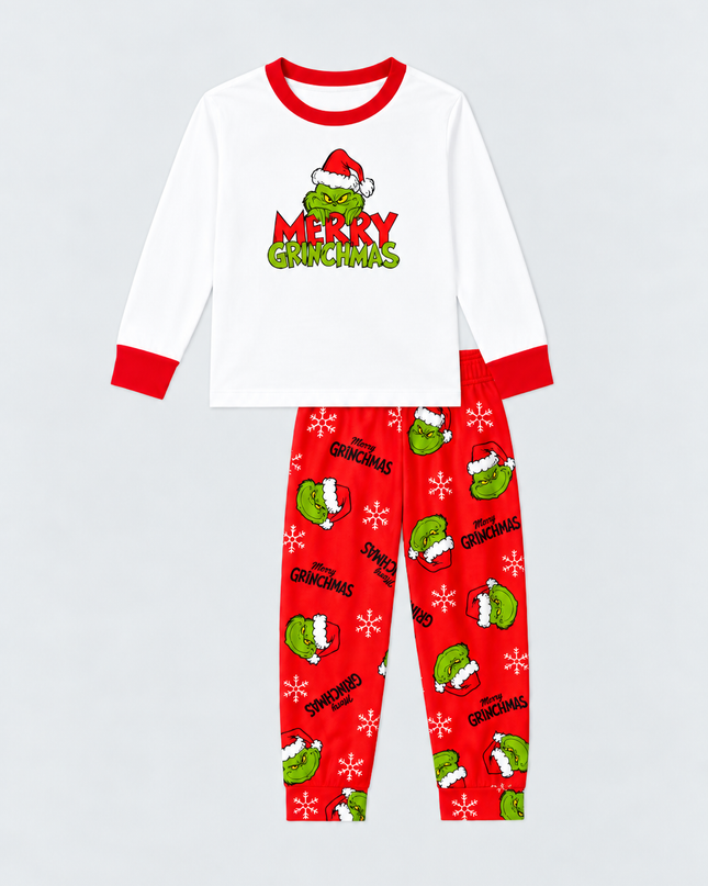 Pijama Soft 1 a 16 años. Merry Grinchmas