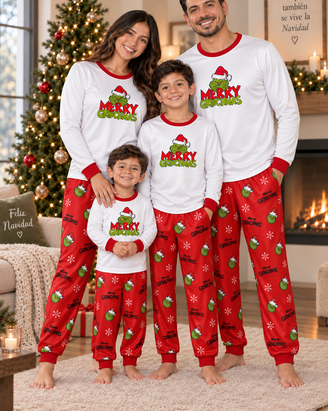 Pijama Soft Ligera Caballero. Merry Grinchmas