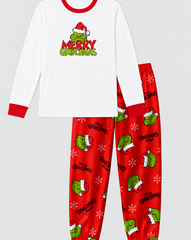 Pijama Soft Ligera Caballero. Merry Grinchmas