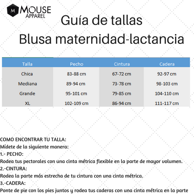 Blusa Lactancia Campesina 3 en 1. Marino flores