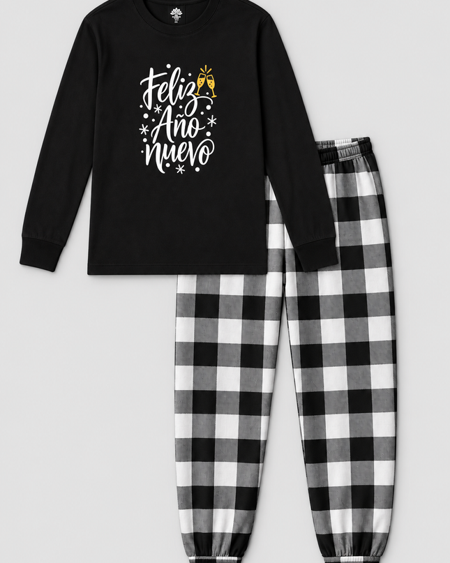 Pijama Soft Ligera Caballero. Feliz Año Nuevo