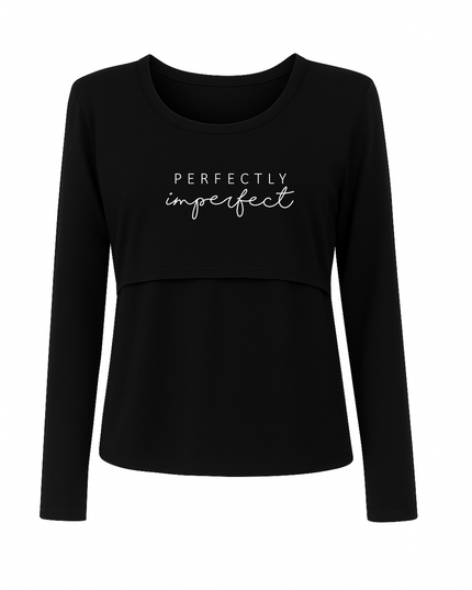 Blusa lactancia Manga Larga. Perfectly imperfect