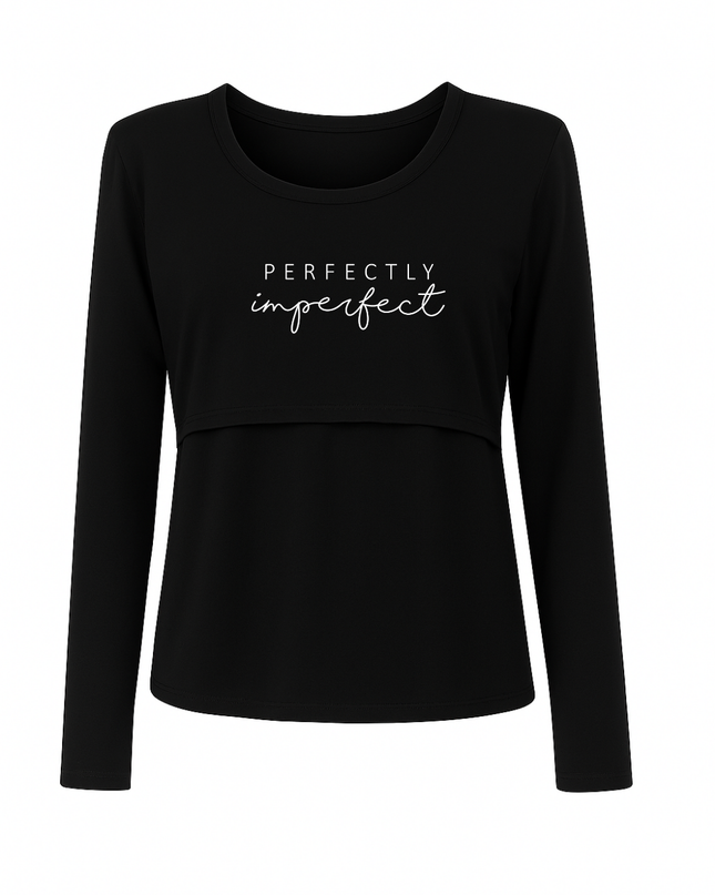 Blusa lactancia Manga Larga. Perfectly imperfect