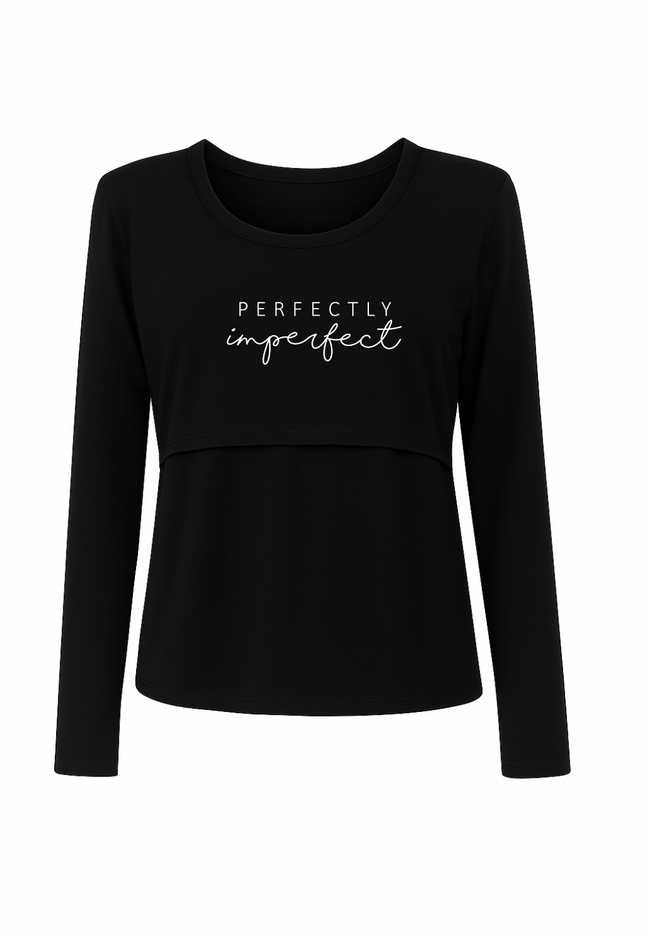 Blusa lactancia Manga Larga. Perfectly imperfect