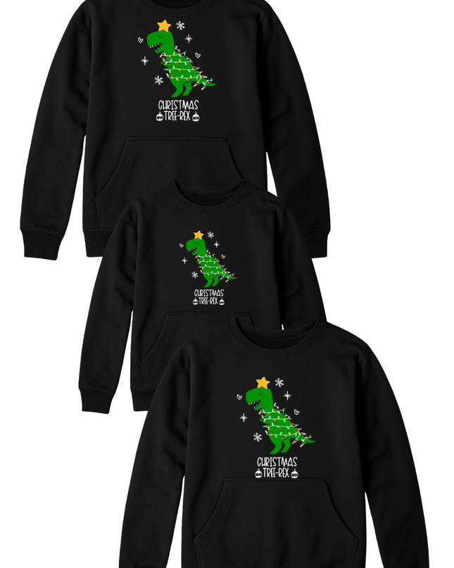 Sudadera afelpada Kids 2 a 14 años. Christmas Rex