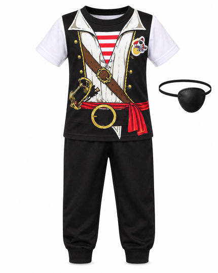 Conjunto Pirata. 4 a 8 años