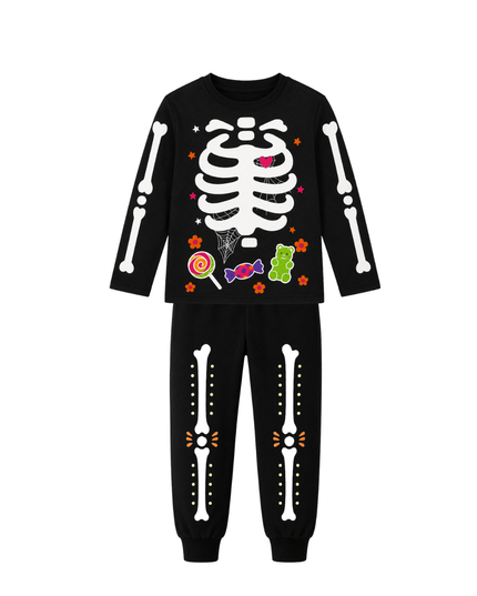 Pijama Bebé. Esqueleto Día de Muertos (PREVENTA)