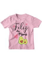 Playera Kids. Feliz día mamá Aguacates