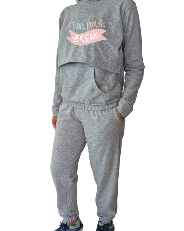 Set de Lactancia Sudadera y Pants . Break