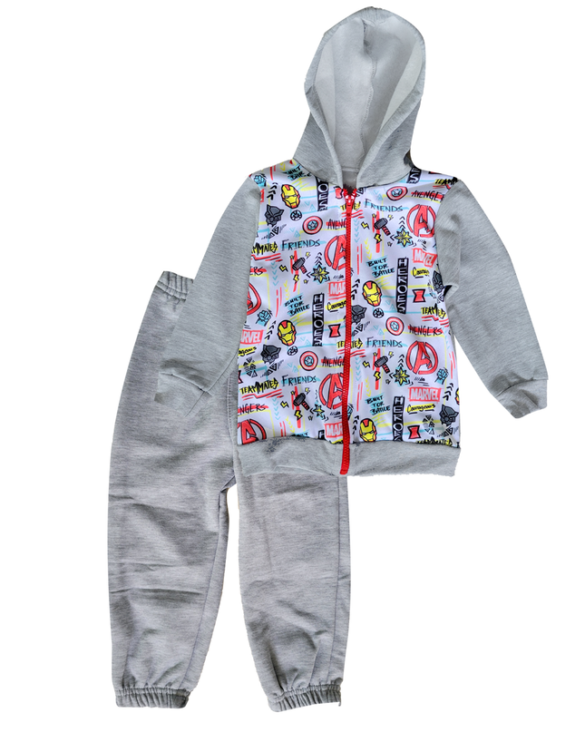 Conjunto Kids Felpa - Marvel