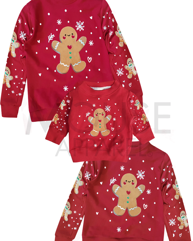 Sudadera bebé. Galleta de Jengibre