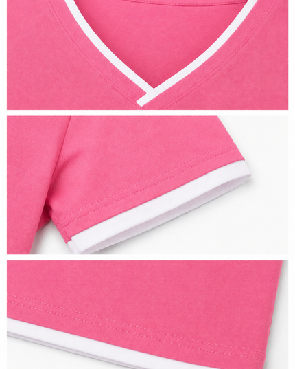 Blusa de Lactancia Doble V. Let it Bee